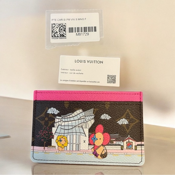 Louis Vuitton Limited Edition 2022 Vivienne Card Holder Full Inclusion - Picture 5 of 11